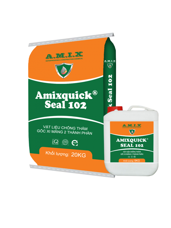 Amixquick Seal 102 – Chống thấm gốc xi măng 2 thành phần