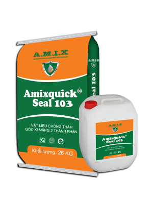 Amixquick seal 103 – Vữa chống thấm gốc polymer cải tiến, 2 thành phần