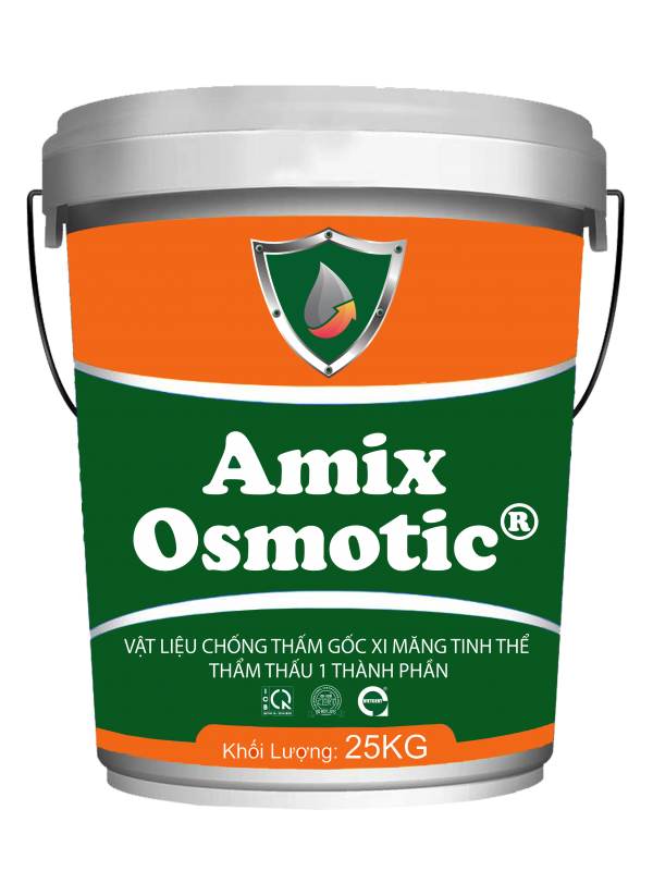 Amix Osmotic – Chống thấm gốc xi măng tinh thể thẩm thấu