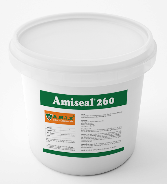Amiseal®260 – Màng chống thấm Polyurethane dạng lỏng
