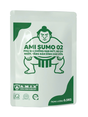 Ami Sumo 02 – Phụ gia chống rạn nứt, bù co ngót, tăng bám dính cho vữa