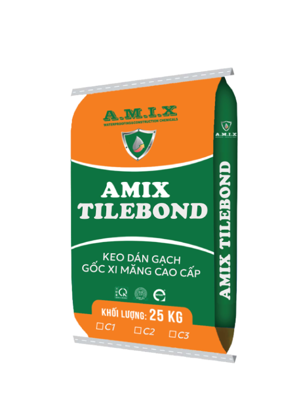 Amix TileBond – Keo dán gạch đóng gói sẵn, gốc xi măng