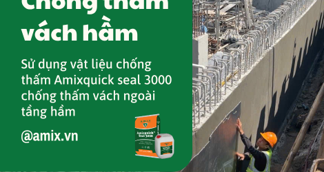 CHỐNG THẤM VÁCH HẦM
